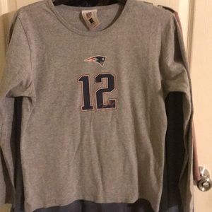 New England patriots long sleeve shirt